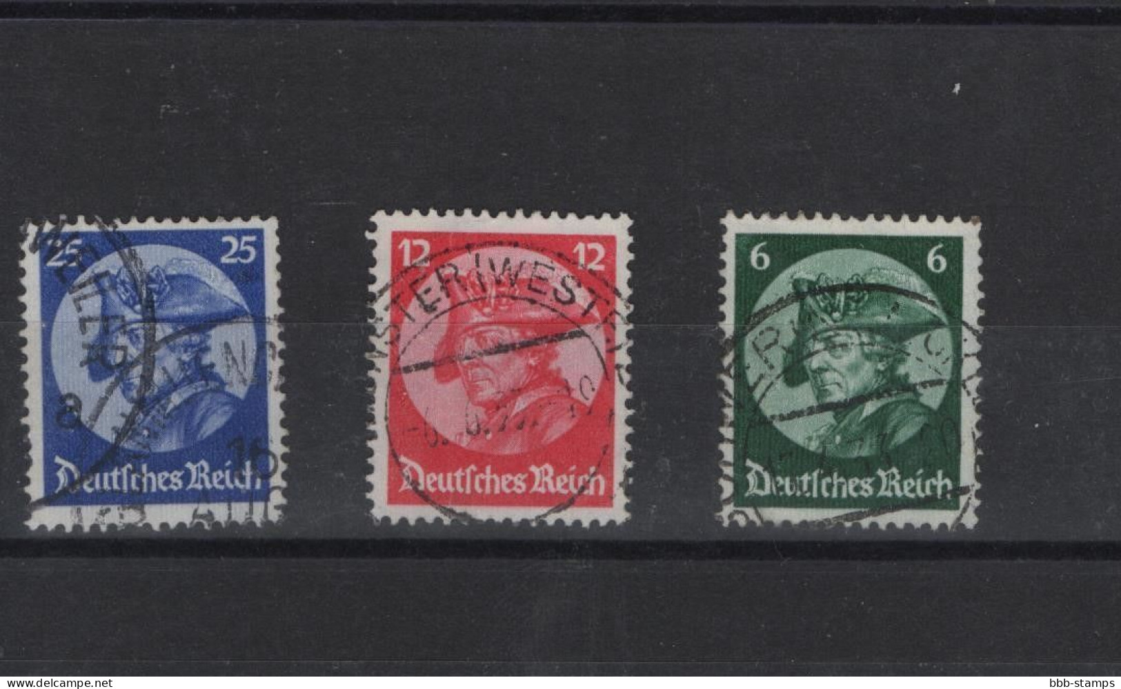 Deutsches Reich  Michel Kat.Nr Postfr/** 479/481 Falz Auf Rand - Unused Stamps