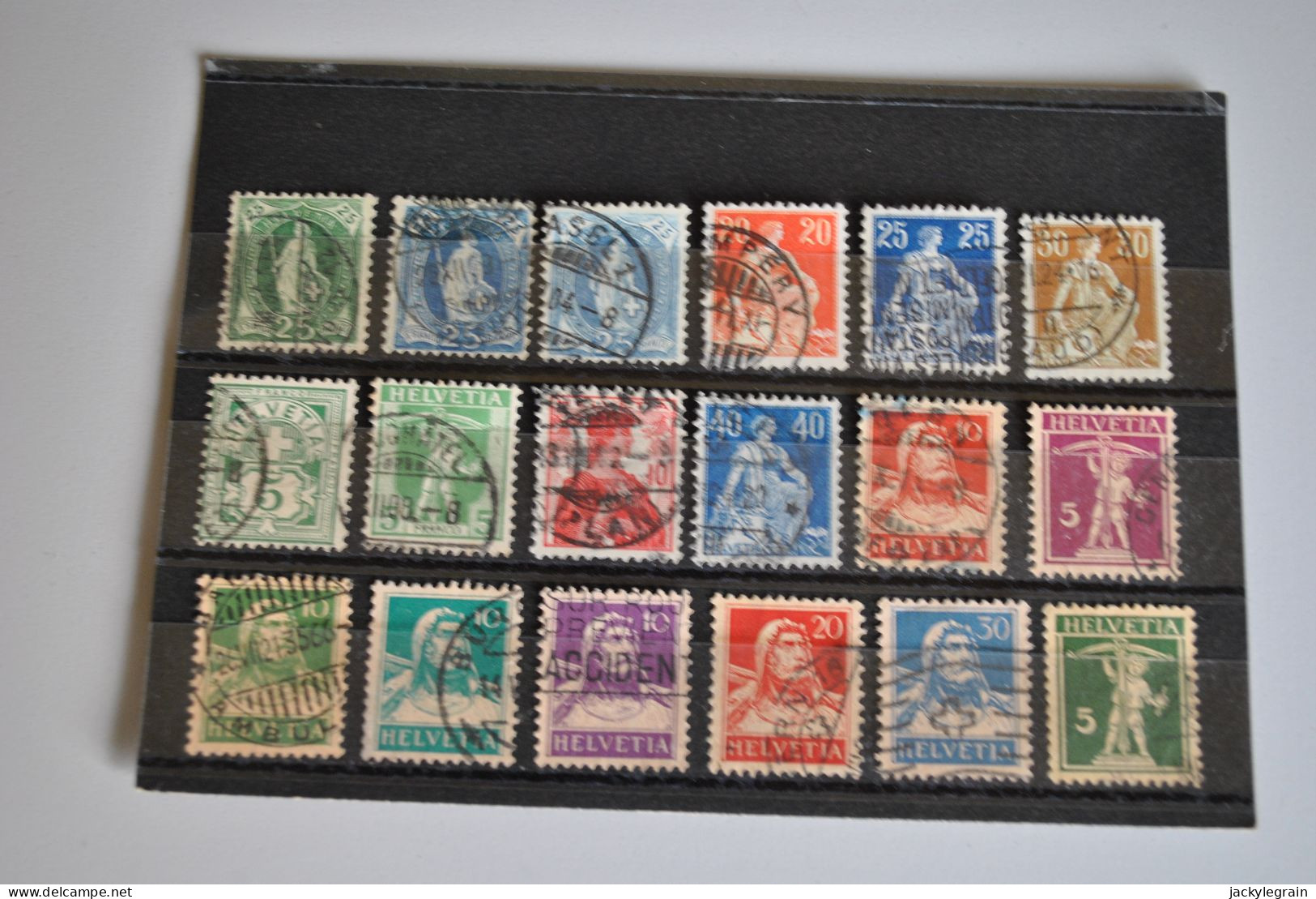 Suisse 1888/1924 Oblitérés - Used Stamps