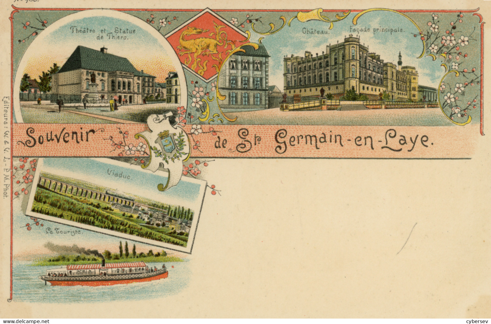 Souvenir De SAINT-GERMAIN-en-LAYE - St. Germain En Laye