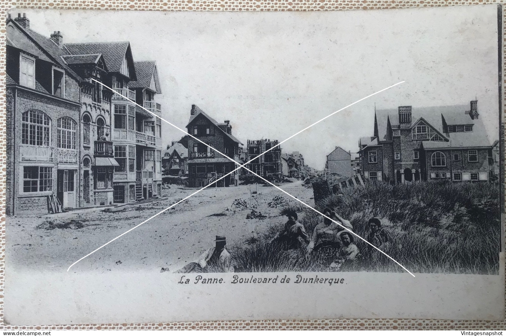 DE PANNE LA PANNE Boulevard De Dunkerque CP PK Postée En 1906 - De Panne