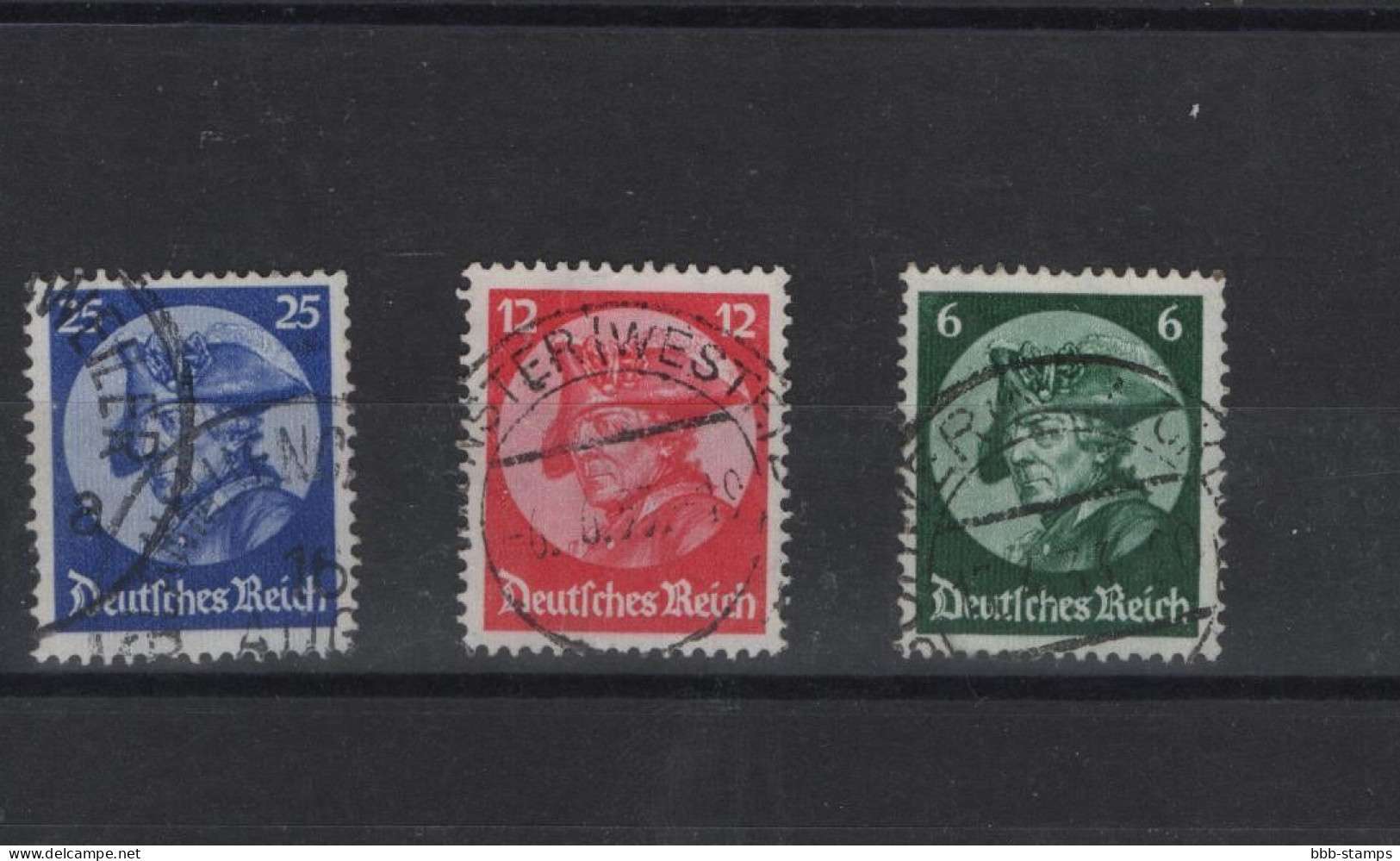 Deutsches Reich  Michel Kat.Nr Geswt 479/481 (1) - Used Stamps