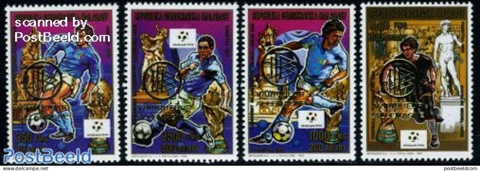 Madagascar 1993 World Cup Football Winners 4v, Mint NH, Sport - Football - Sonstige & Ohne Zuordnung
