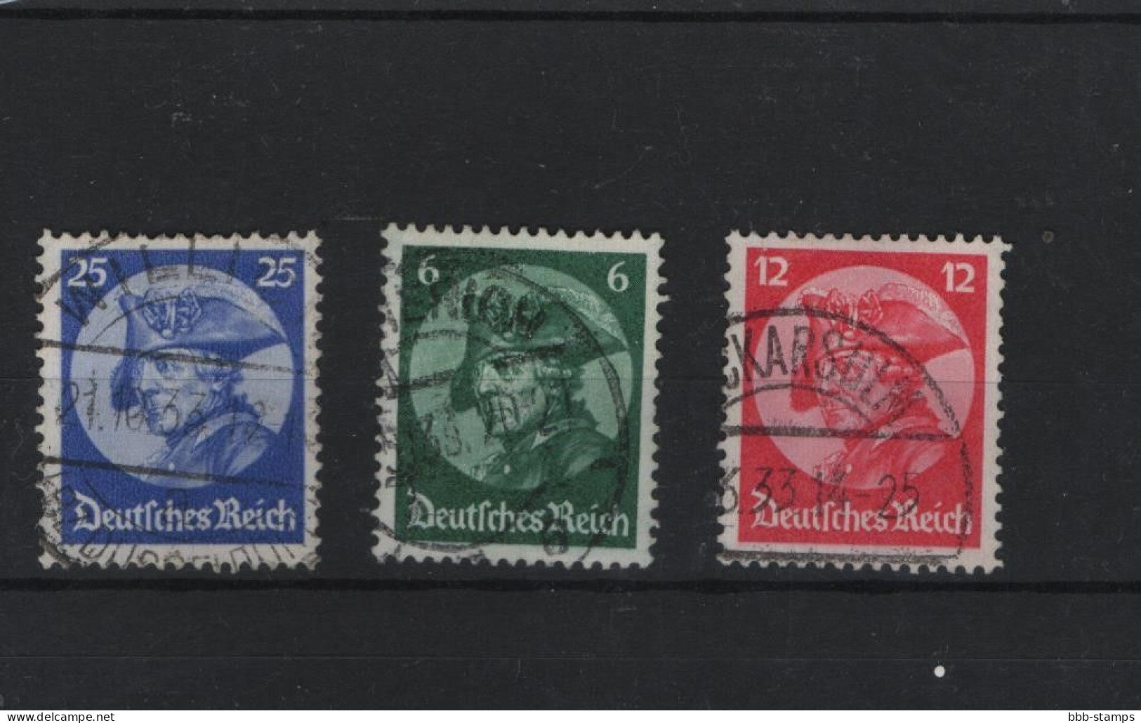 Deutsches Reich  Michel Kat.Nr Geswt 479/481 (2) - Used Stamps