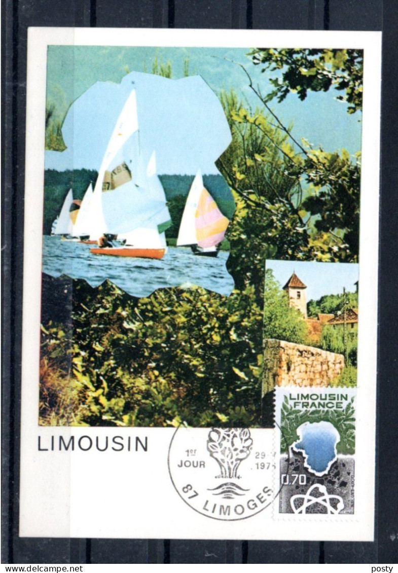 CARTE MAXIMUM - LIMOUSIN - EDITO 29/05/76 A LIMOGES - - 1970-1979