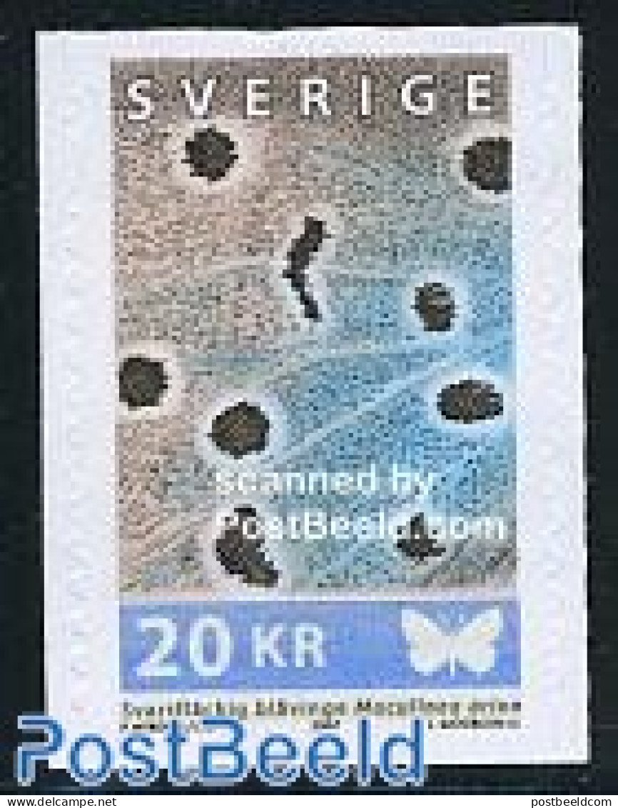 Sweden 2007 Definitive 1v S-a, Butterfly, Mint NH, Nature - Butterflies - Unused Stamps