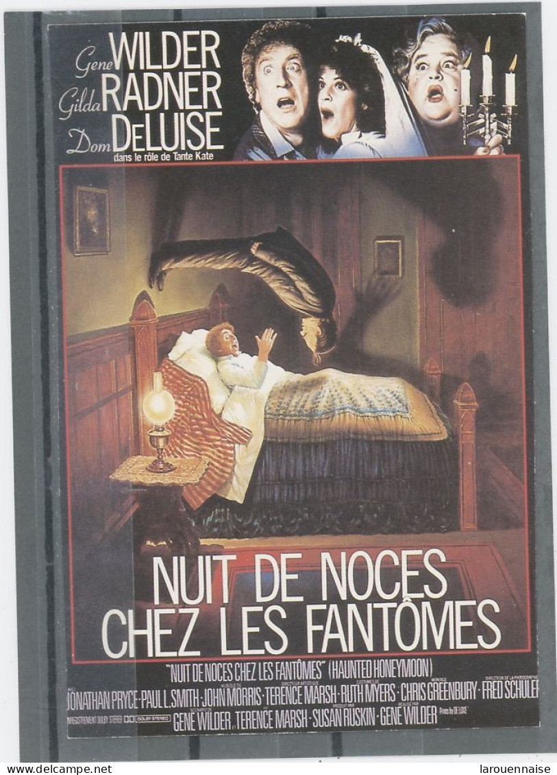 CINEMA - " NUIT DE NOCES CHEZ LES FANTOMES " - Plakate Auf Karten