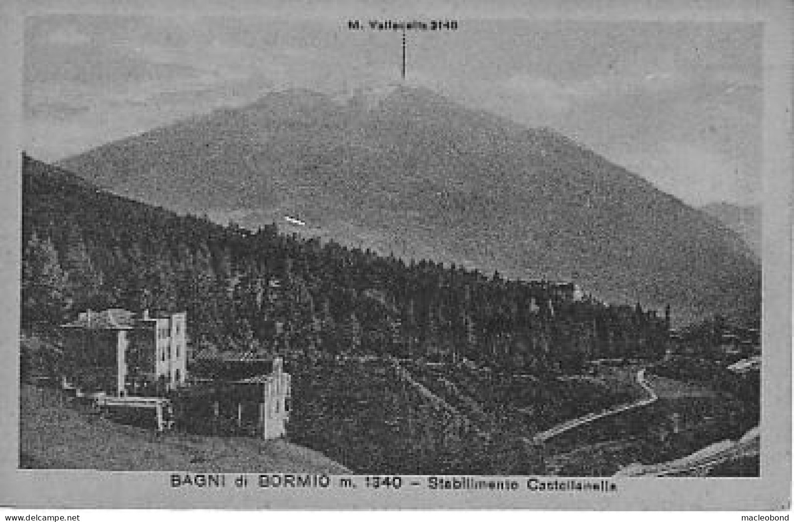 Bormio (Sondrio) - Albergo Bagni Nuovi Stabilimento Castellaneta - Sondrio