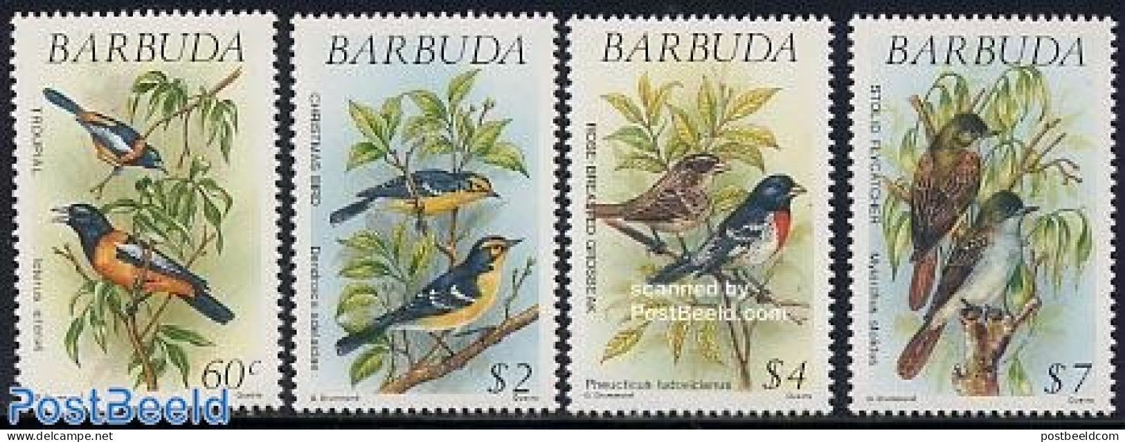 Barbuda 1991 Birds 4v, Mint NH, Nature - Birds - Barbuda (...-1981)