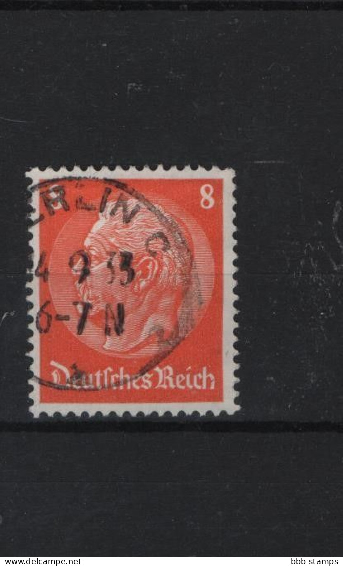 Deutsches Reich  Michel Kat.Nr Geswt 485 PLf I - Oblitérés