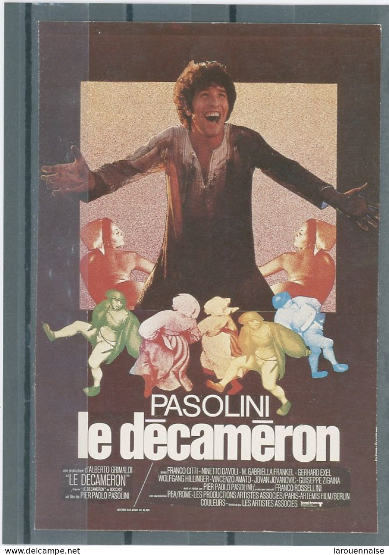 CINEMA - LE DÉCAMÉRON - Plakate Auf Karten