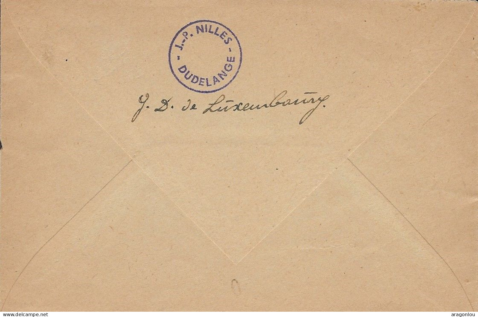 Luxembourg - Luxemburg - Lettre  Avec Cachet Contrôle , Luxembourg    1947 - Neufs