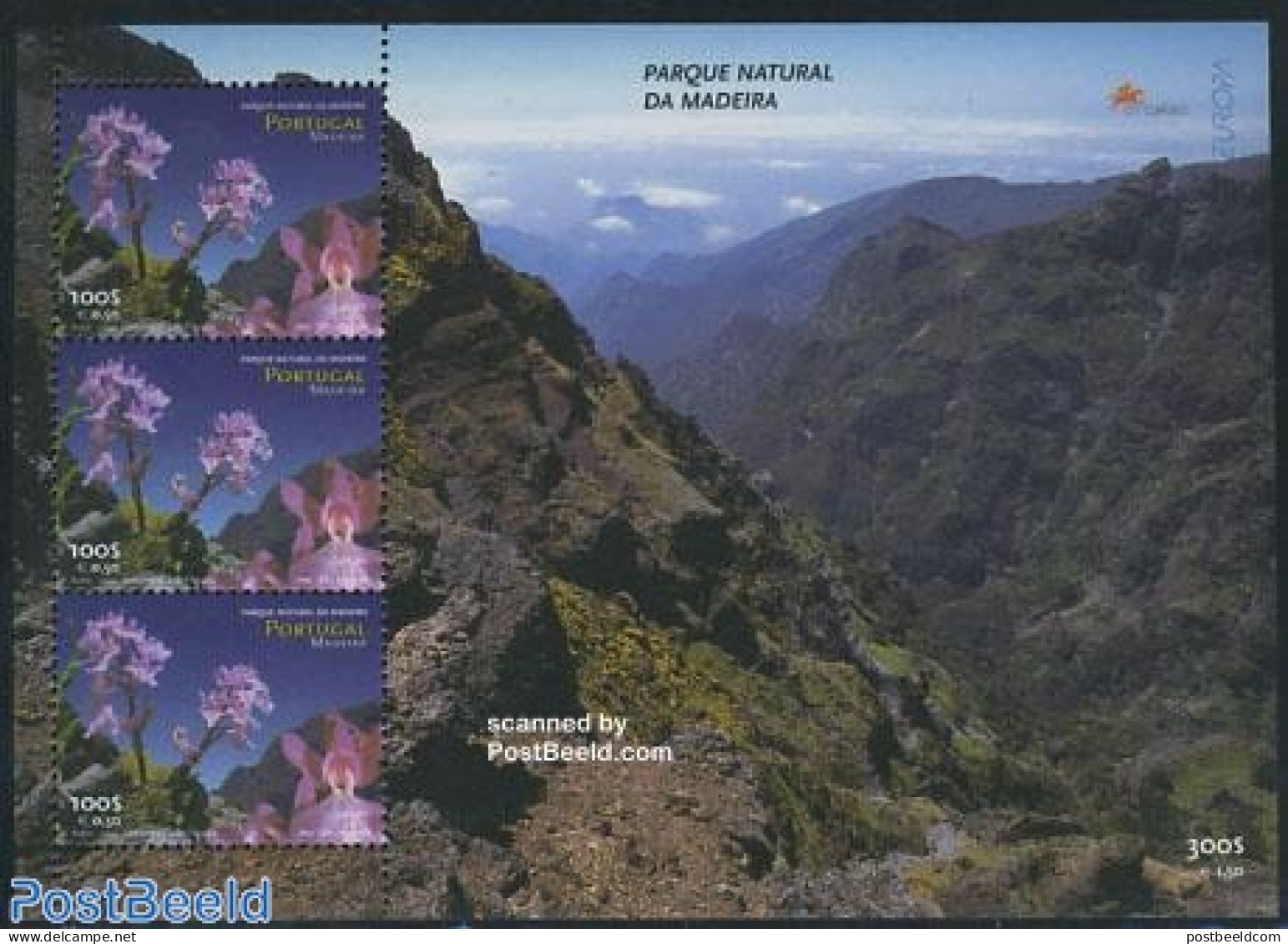 Madeira 1999 Europa, National Park S/s, Mint NH, History - Nature - Europa (cept) - Flowers & Plants - National Parks - Nature