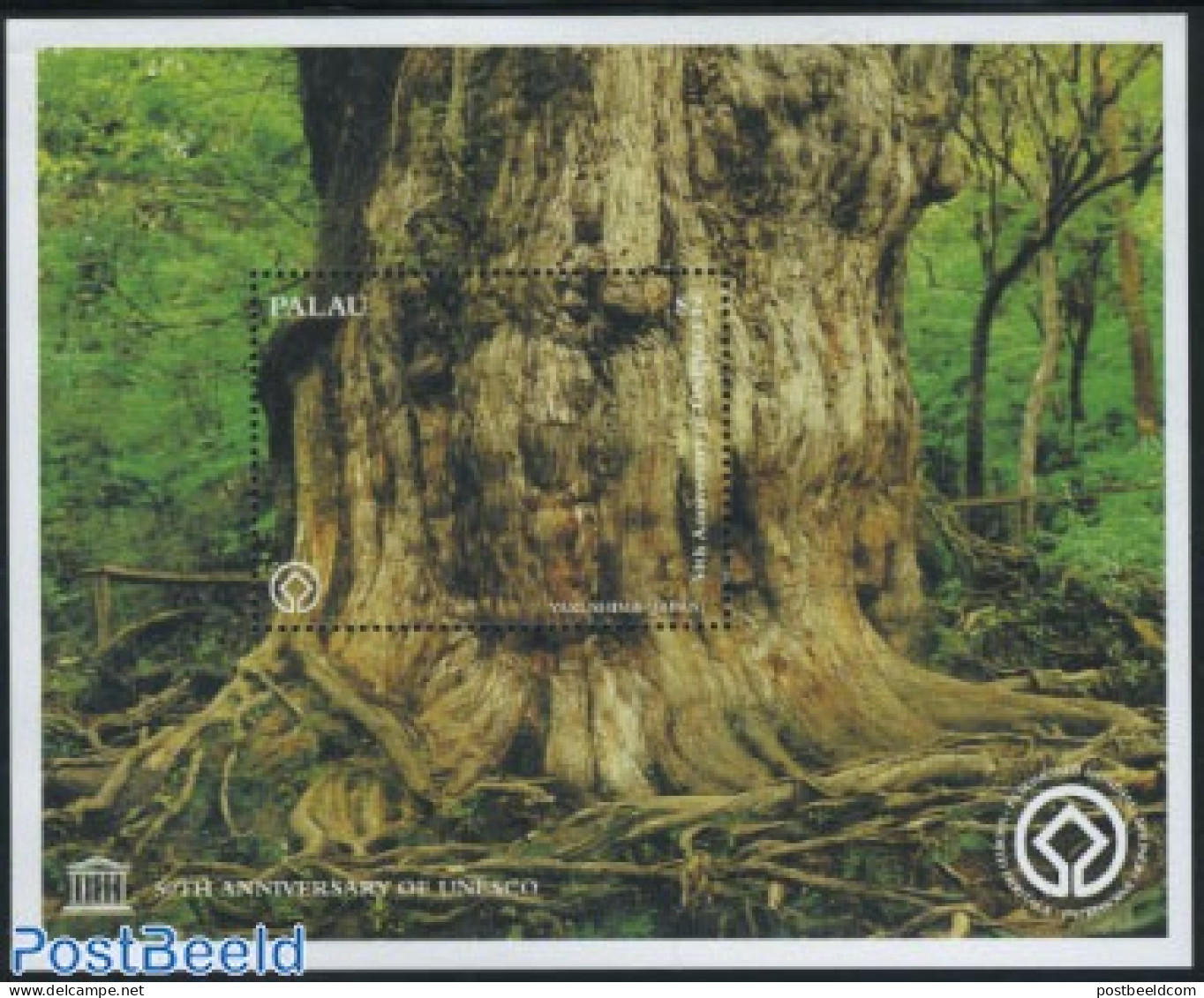 Palau 1997 UNESCO, Yakushima S/s, Mint NH, History - Nature - Unesco - World Heritage - Trees & Forests - Rotary, Lions Club