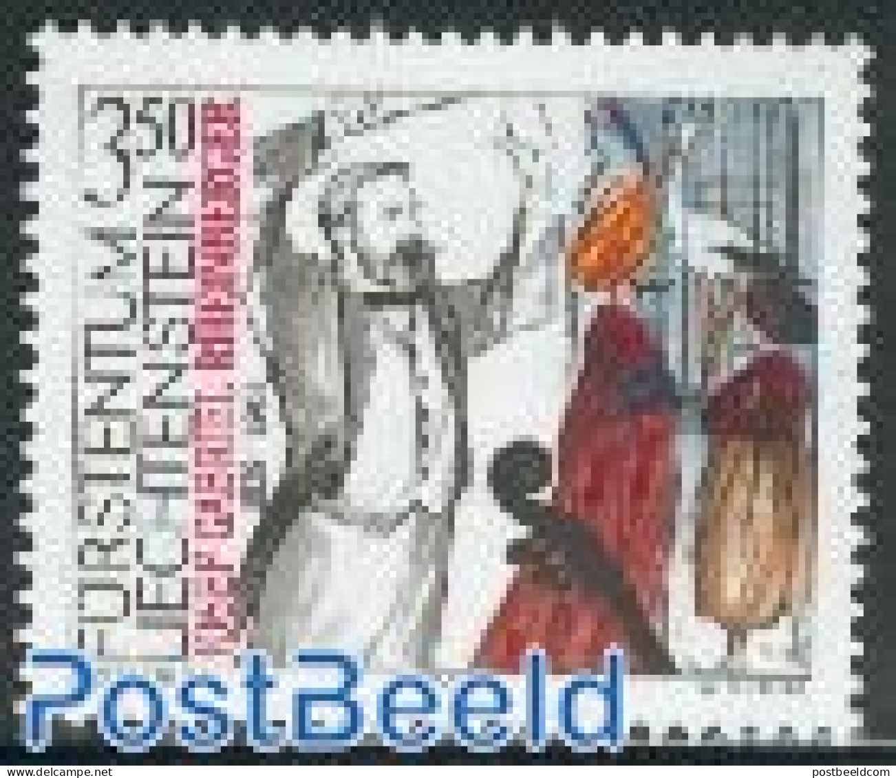 Liechtenstein 2001 J.G. Rheinberger 1v, Mint NH, Performance Art - Music - Unused Stamps