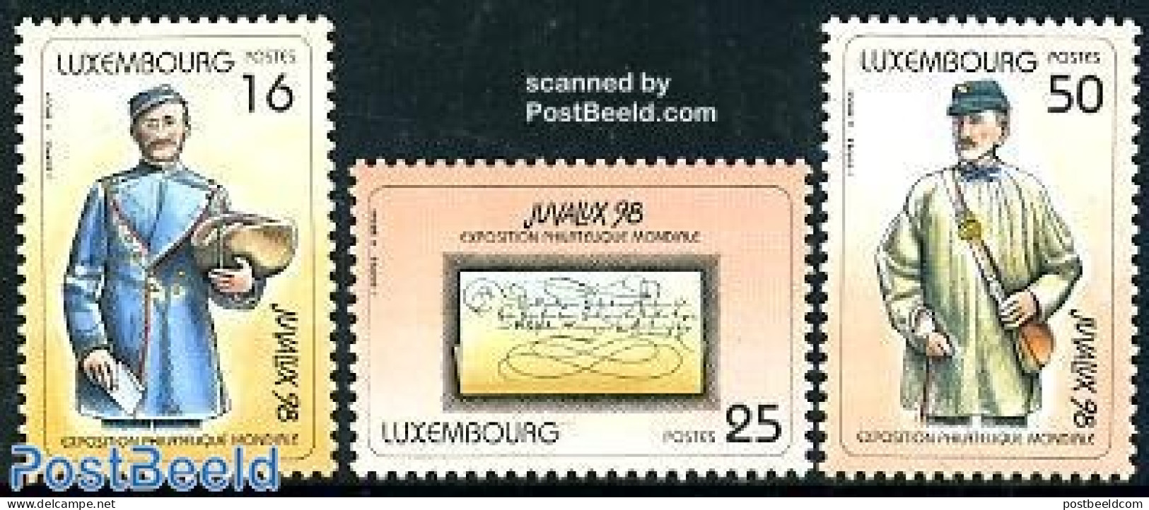Luxemburg 1998 JUVALUX 3v, Mint NH, Philately - Post - Art - Handwriting And Autographs - Nuevos
