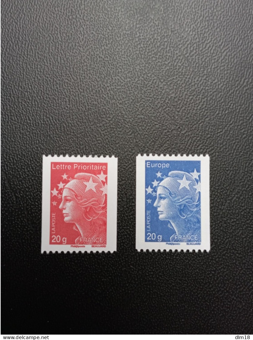 4572/4573 Marianne De Beaujard - Coil Stamps