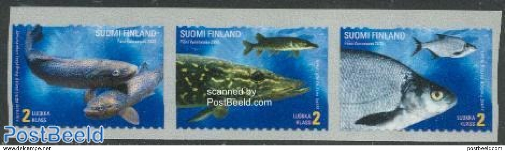 Finland 2003 Fish 3v S-a, Mint NH, Nature - Fish - Ungebraucht