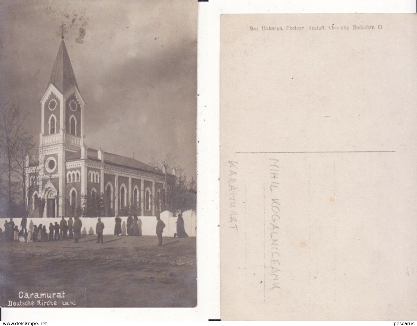 Romania,Rumanien,Roumanie- Caramurat, Mihail Kogalniceanu (Constanta)- Biserica Germana-military WWI, WK1 - Romania