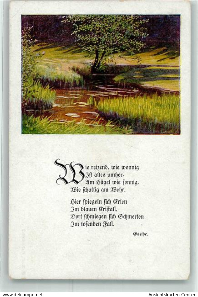 39438111 - Wie Reizend Wie Wonnig Ist Alles Umher Landschaft SBD Serie 4306-2 - Writers