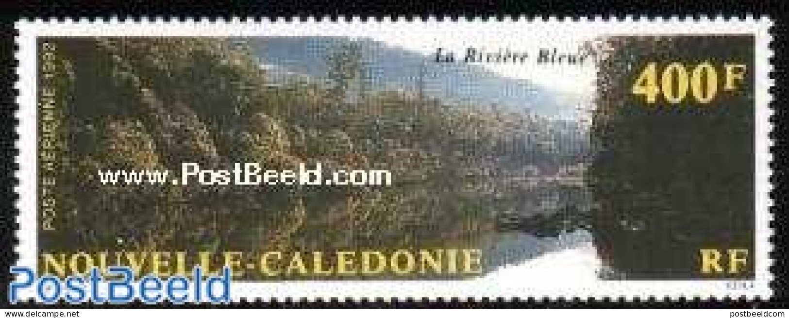 New Caledonia 1992 Blue River 1v, Mint NH, Nature - Trees & Forests - Unused Stamps