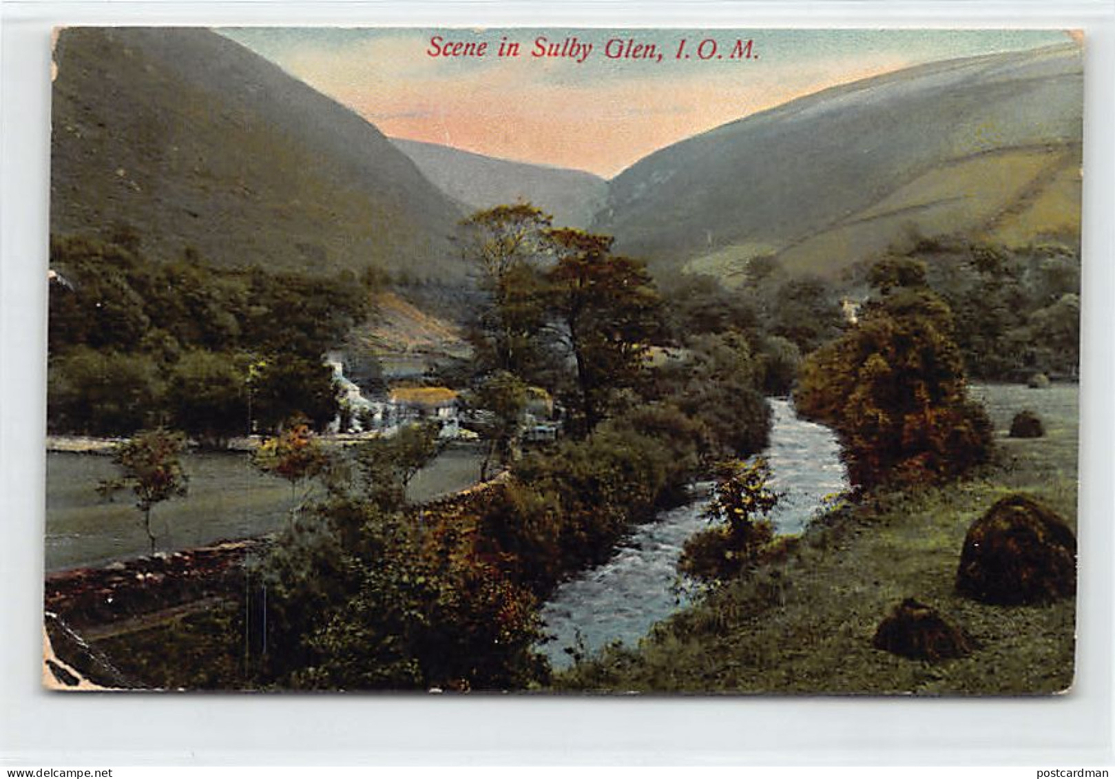 Isle Of Man - Scene In Sulby Glen - Publ. The Norris Meyer Press 669 - Isle Of Man