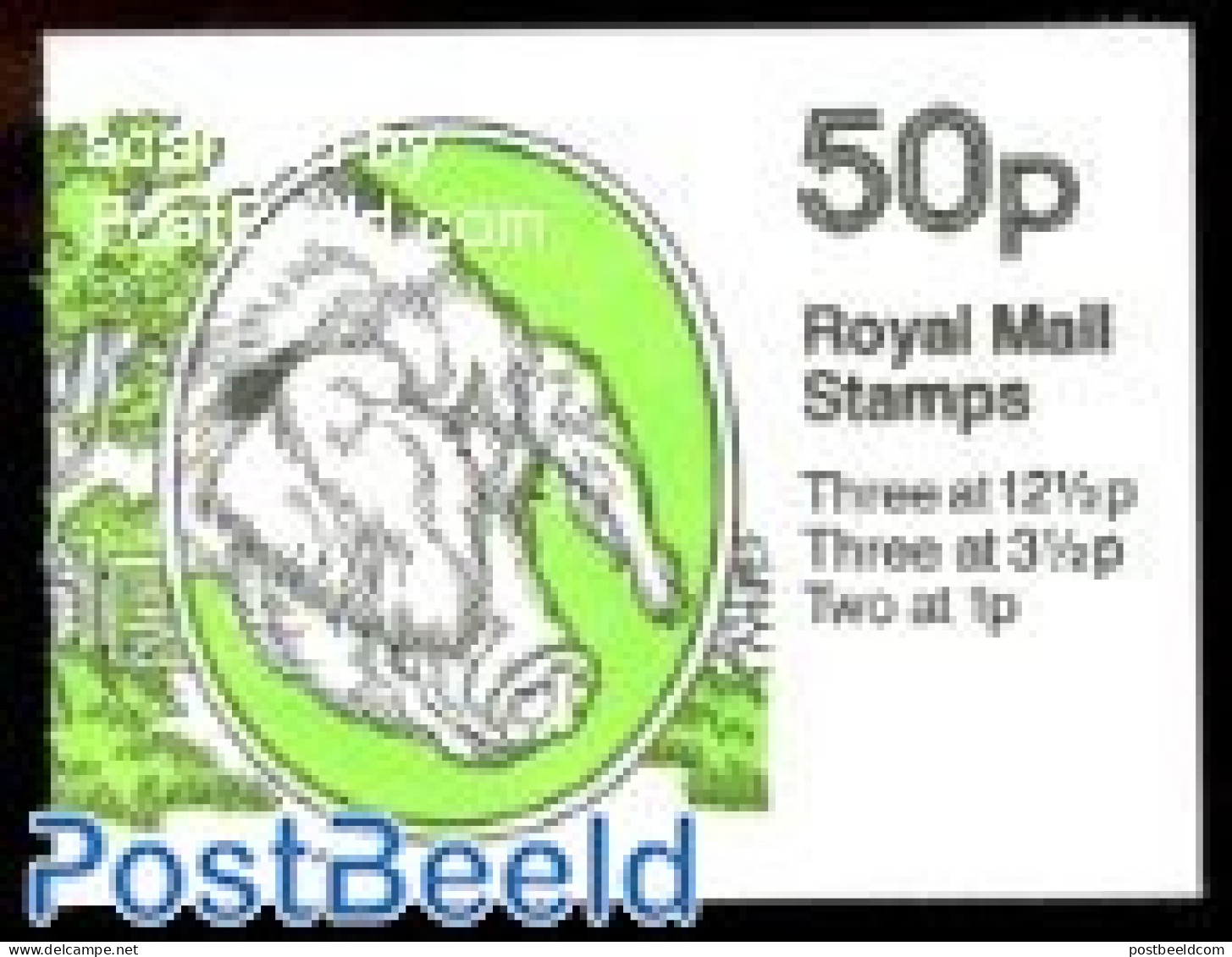 Great Britain 1983 Def. Booklet, Old Spot Pig,, Mint NH, Nature - Animals (others & Mixed) - Cattle - Stamp Booklets - Neufs