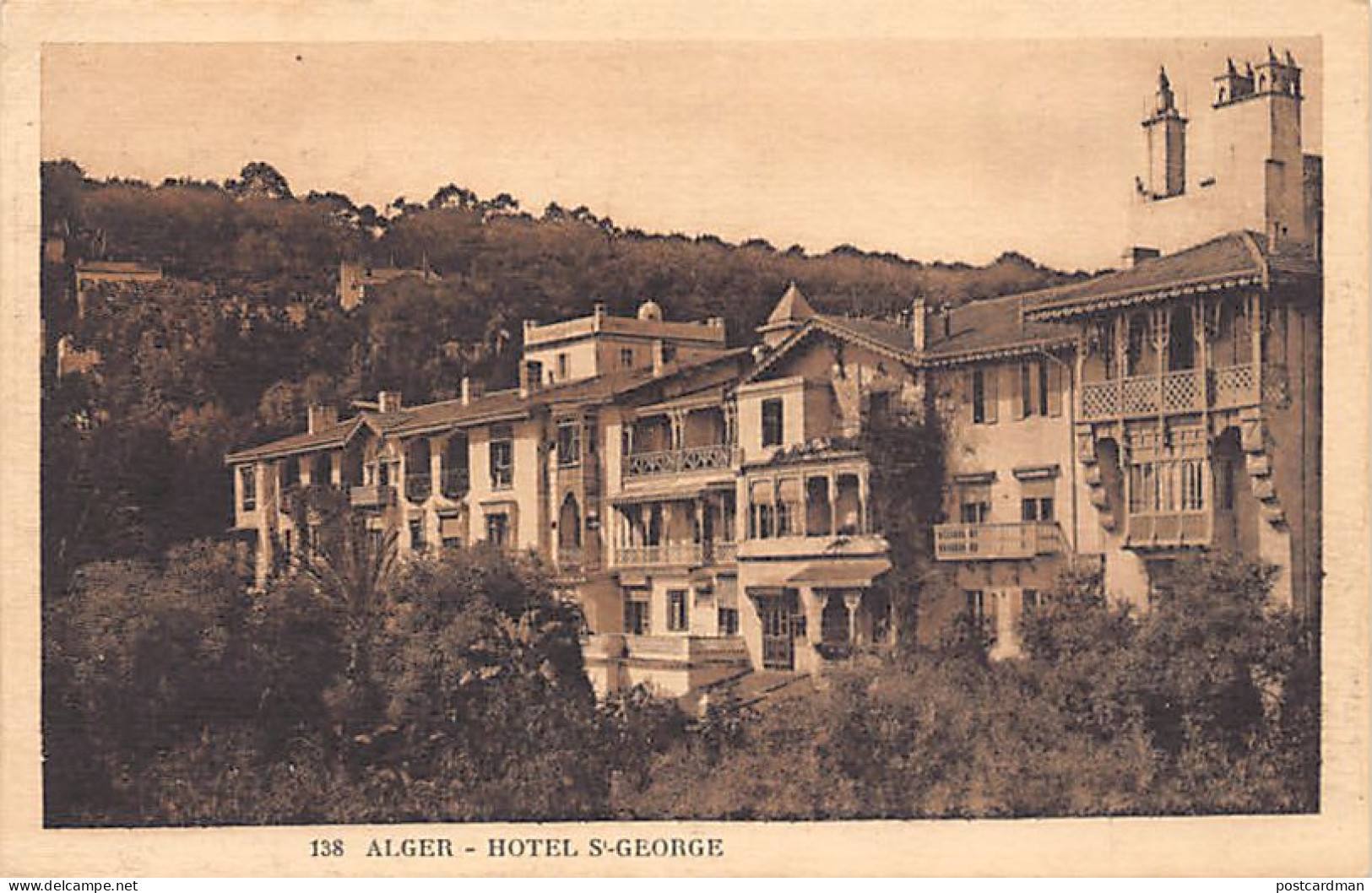 ALGER - Hôtel Saint-George - Alger