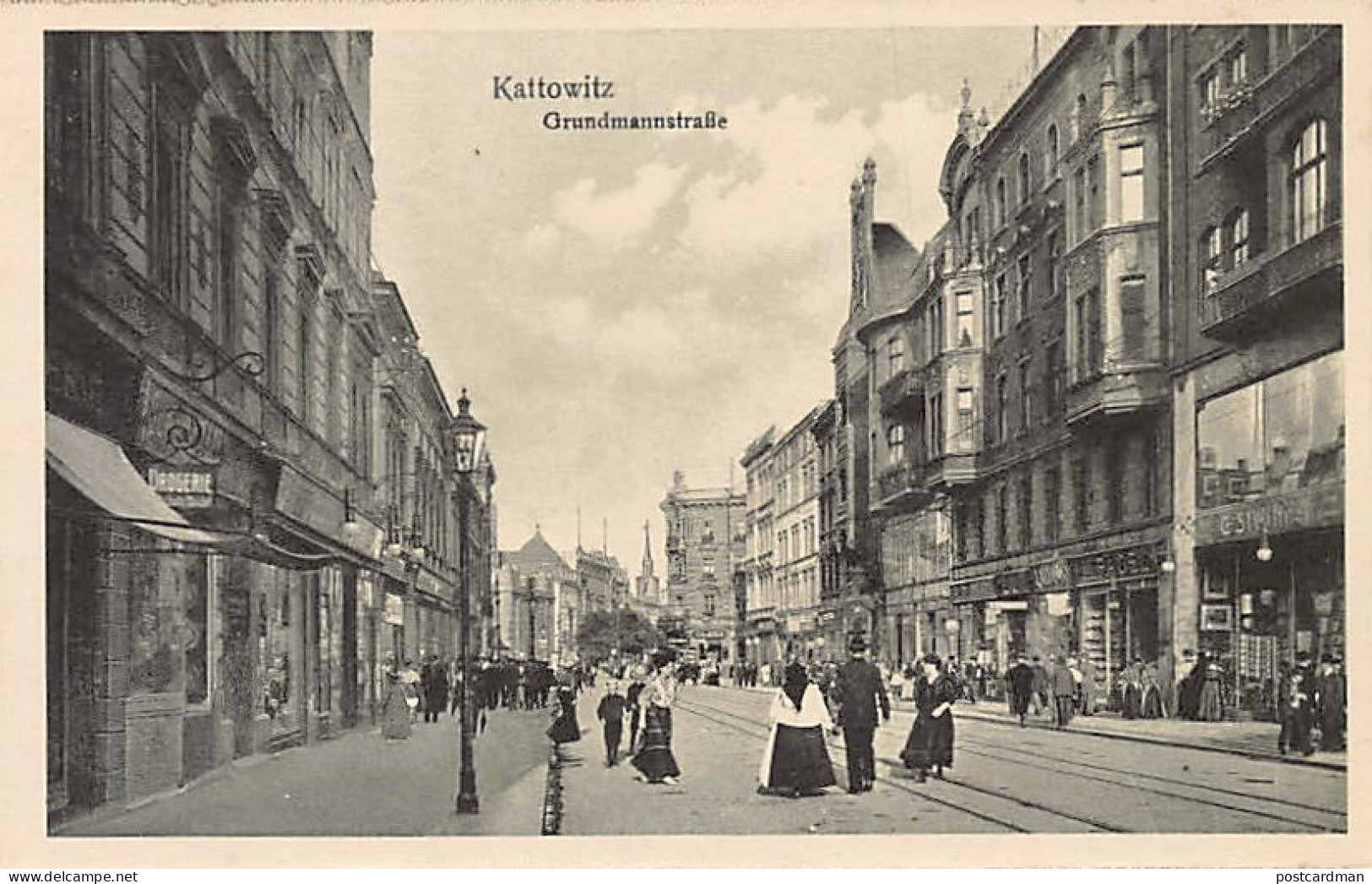 Poland - KATOWICE Kattowitz - Grundmannstrasse - Polen