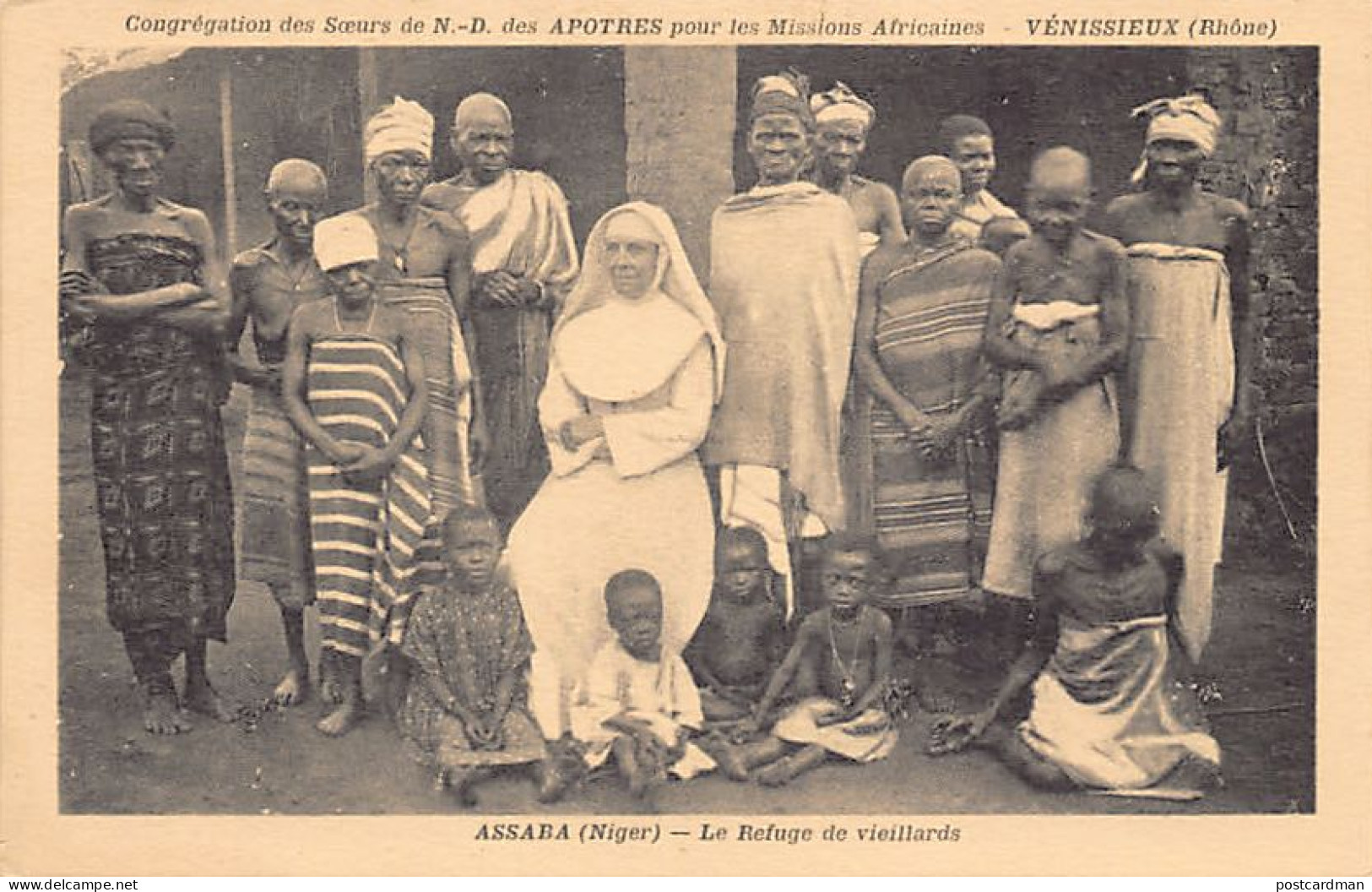 Nigeria - ASABA (spelled Assaba) Delta State - The Refuge Of The Elderly - Publ. Our Lady Of The Apostles - African Miss - Nigeria