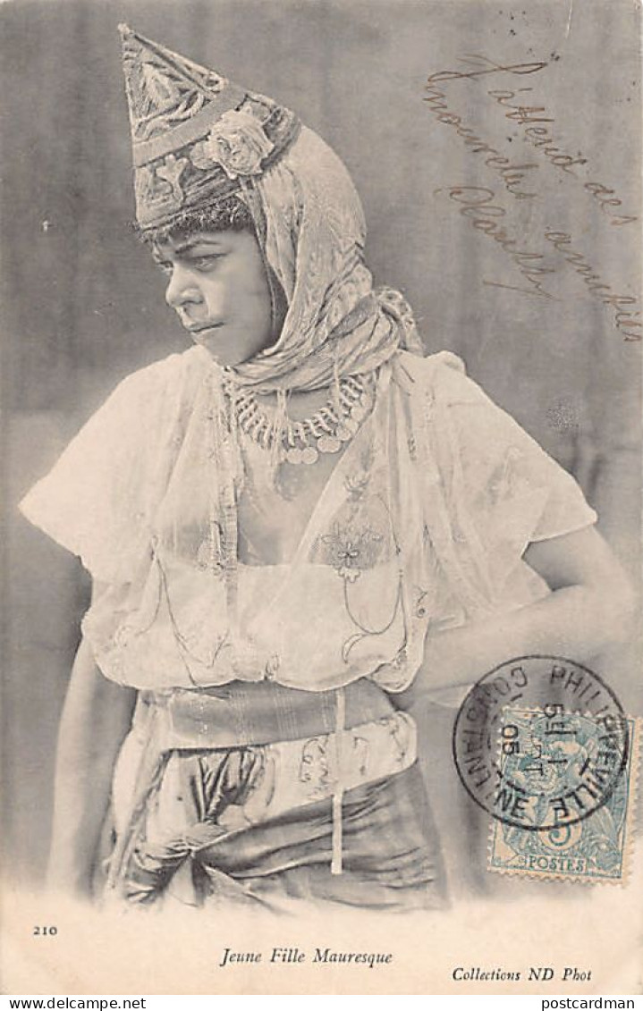 Algérie - Jeune Fille Mauresque - Ed. ND Phot. Neurdein 210 - Femmes