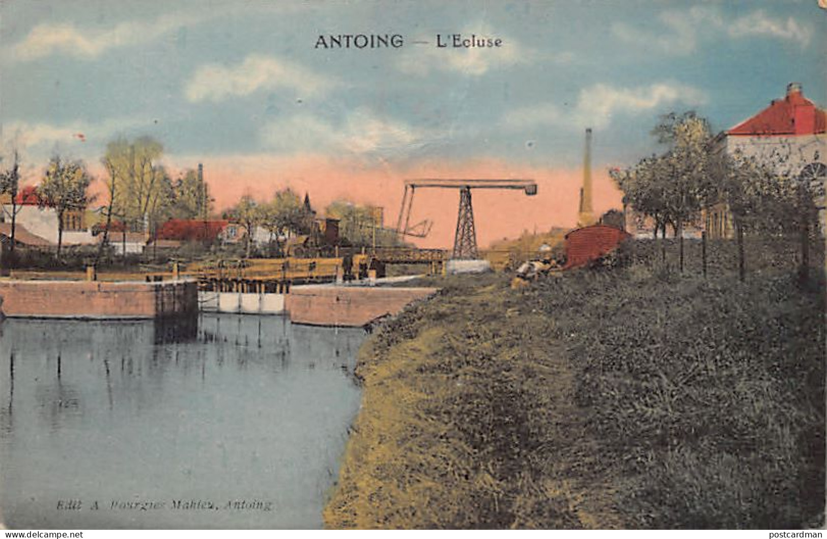ANTOING (Hainaut) L'écluse - Antoing