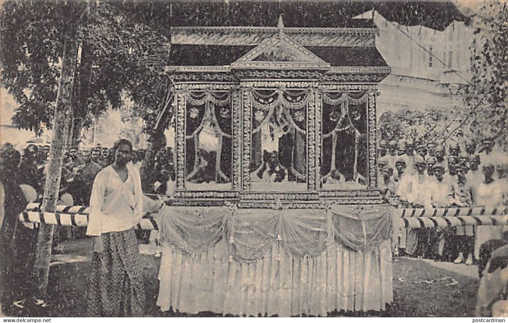 Sri-Lanka - Cremation Scene - The Hearse - Publ. Plâté Ltd. 71 - Sri Lanka (Ceylon)