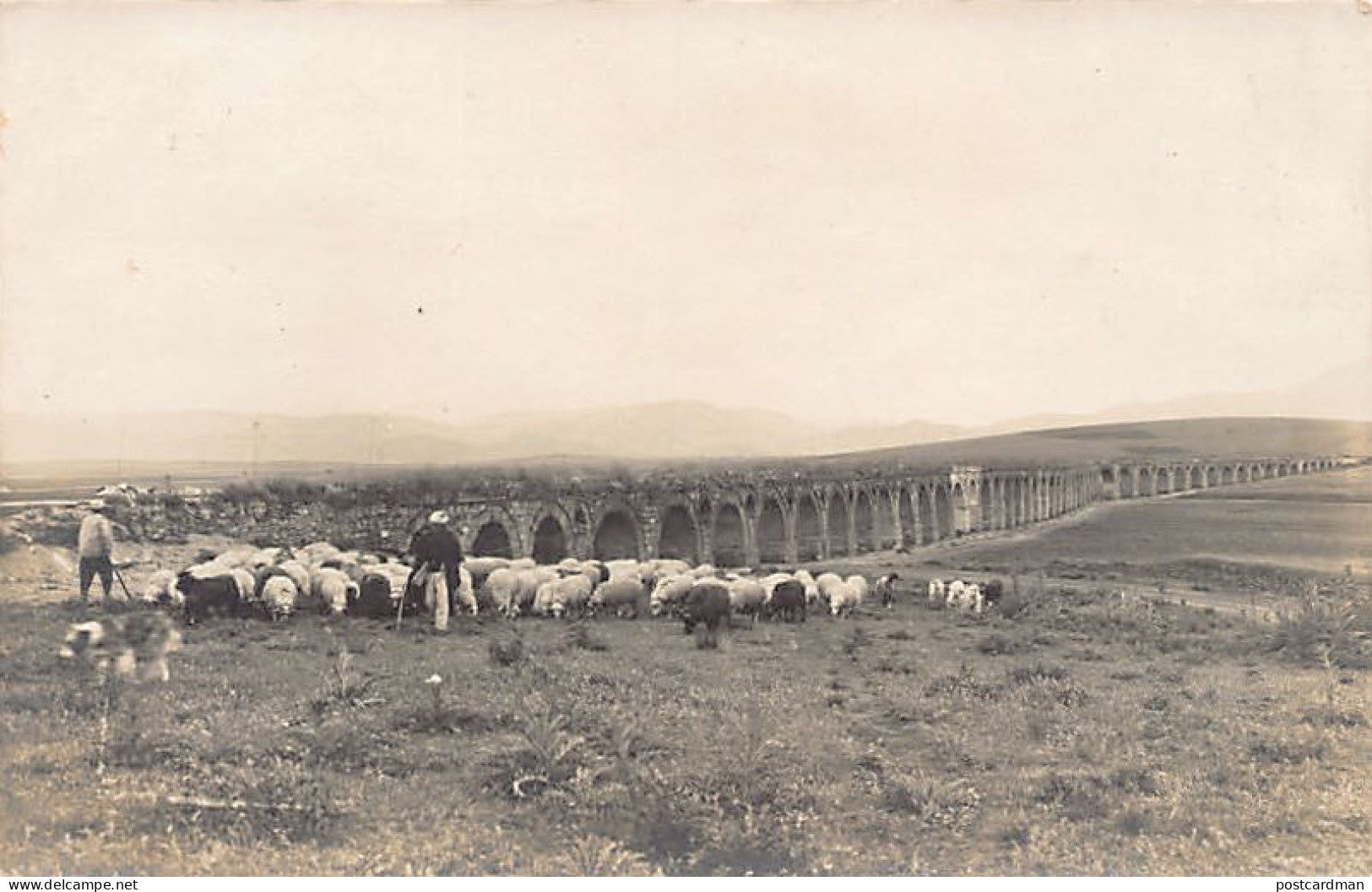 Macedonia - VIZBEGOVO - The Skopje Aqueduct - REAL PHOTO - North Macedonia