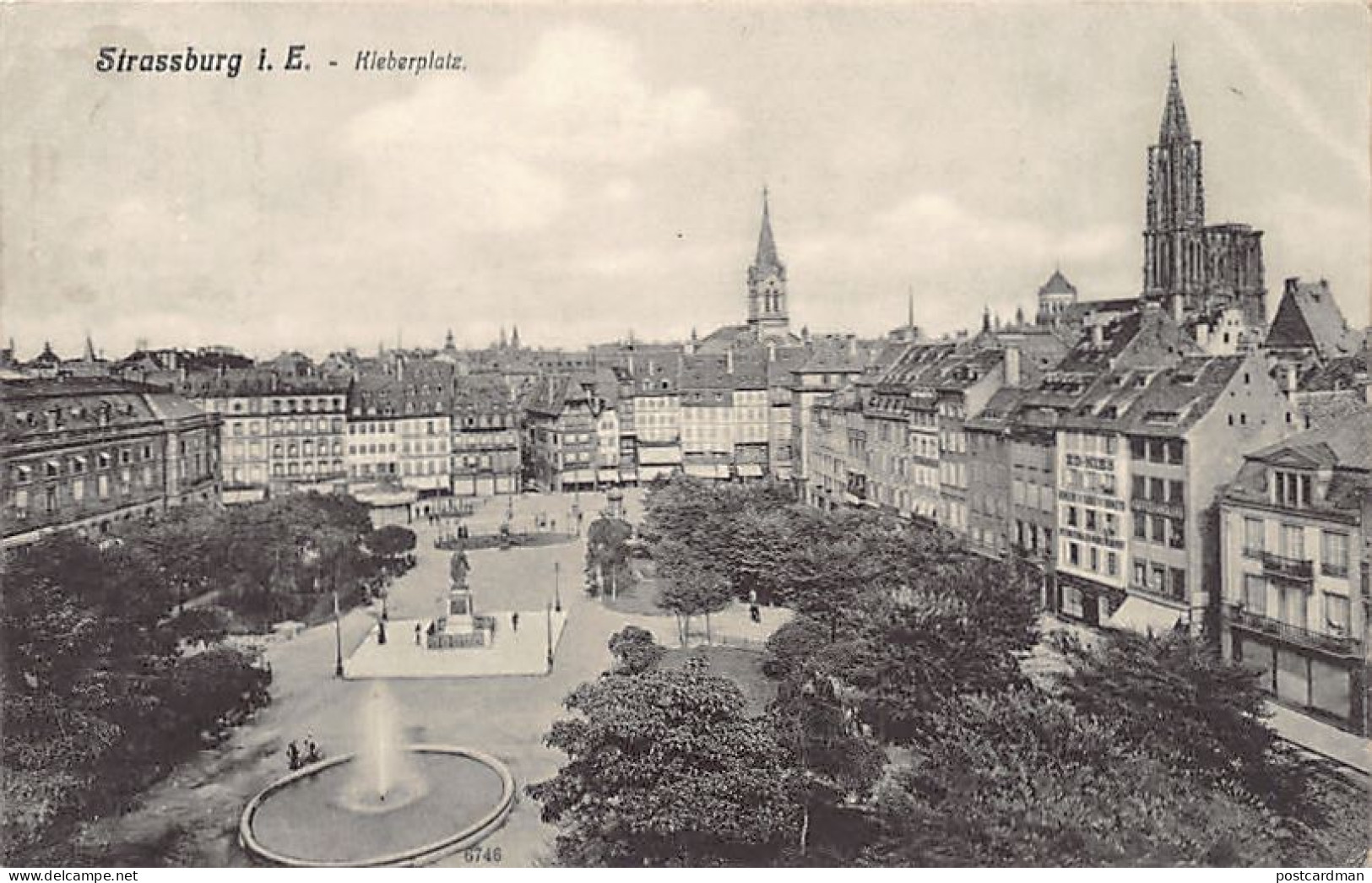 STRASBOURG - La Place Kleber - Kleberplatz - Ed. Bruno Scholtz - Strasbourg