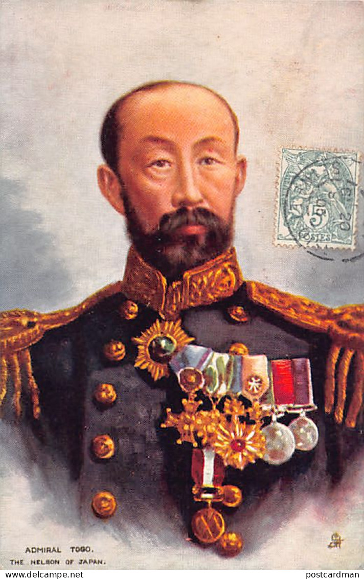 Japan - RUSSO JAPANESE WAR - Admiral Togo - Publ. Raphael Tuck & Son - Other & Unclassified