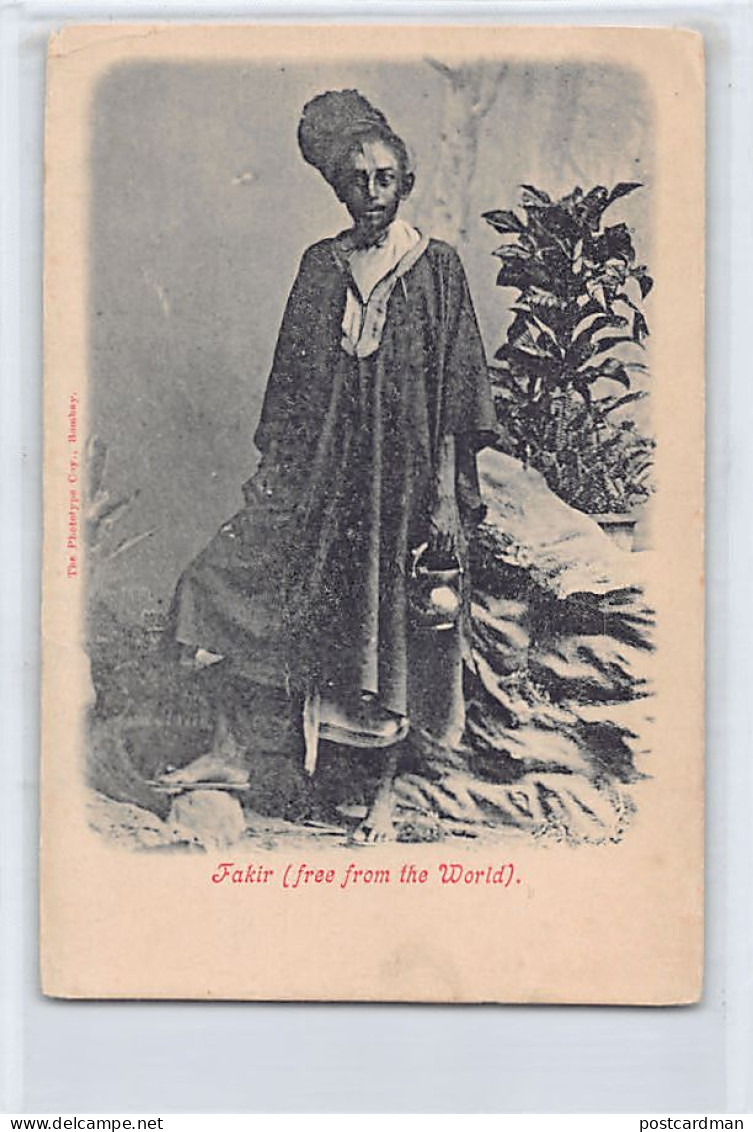 India - Fakir (Free From The World) - SEE SCANS FOR CONDITION - Publ. The Phototype Co.  - Indien