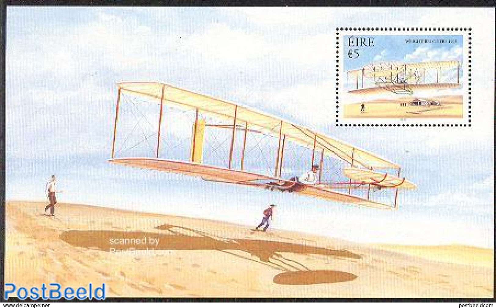 Ireland 2003 Aircraft History S/s, Mint NH, Transport - Aircraft & Aviation - Unused Stamps