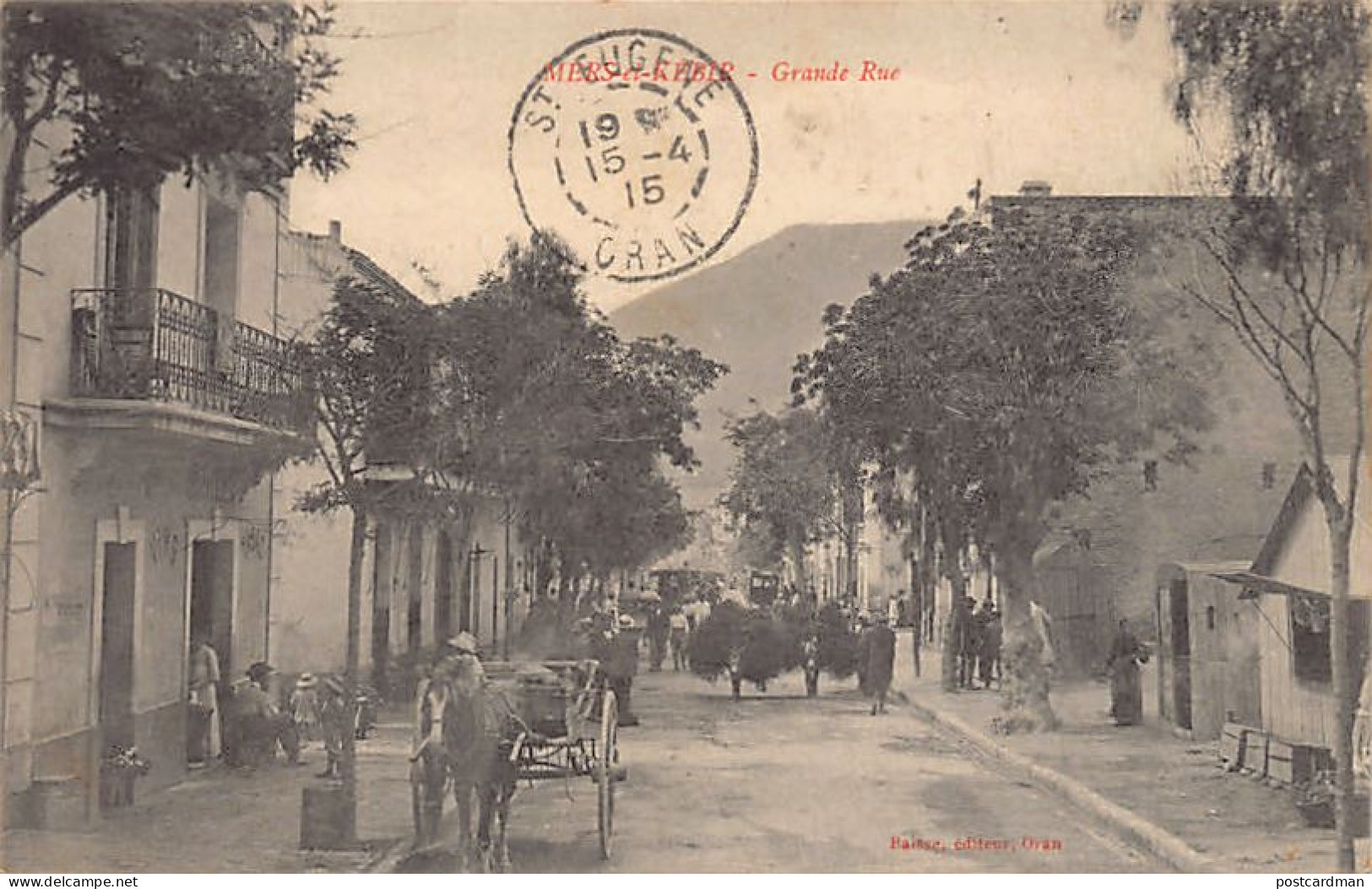 Algérie - MERS EL KÉBIR - Grande Rue - Ed. Baisse  - Other & Unclassified