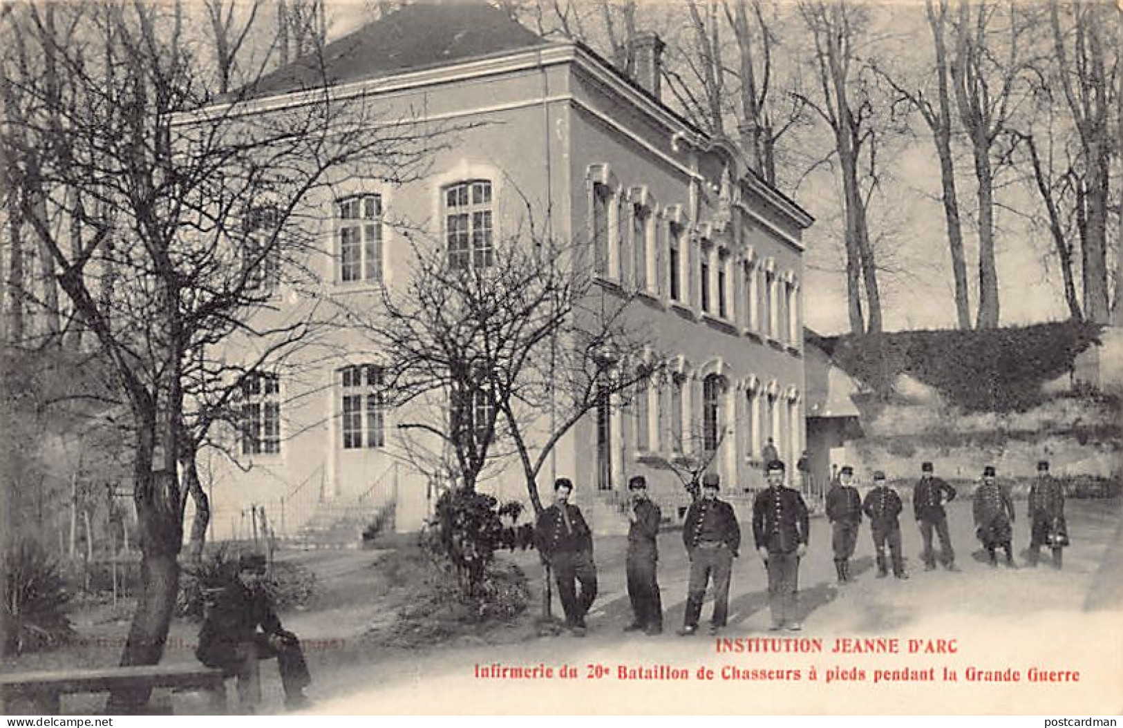 France - BEAUNE (21) Institution Jeanne D'Arc - Infirmerie Du 20e Bataillon De Chasseurs à Pieds Pendant La Grande Guerr - Beaune