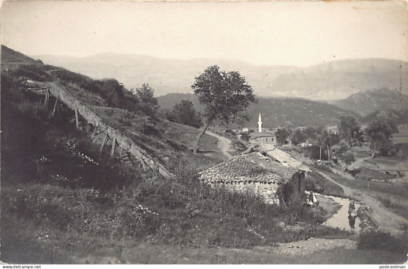 Macedonia - LEŠNICA - General View - REAL PHOTO World War One - Macédoine Du Nord