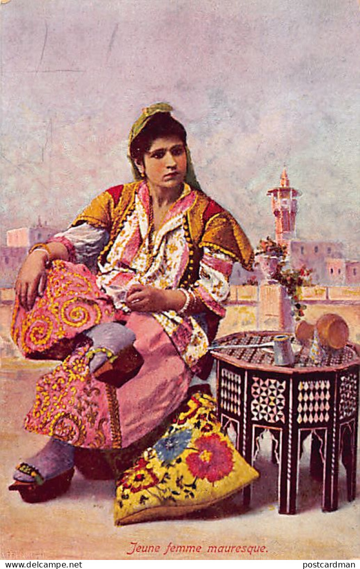 Tunisie - Jeune Femme Mauresque - Ed. E. D'Amico  - Tunisia