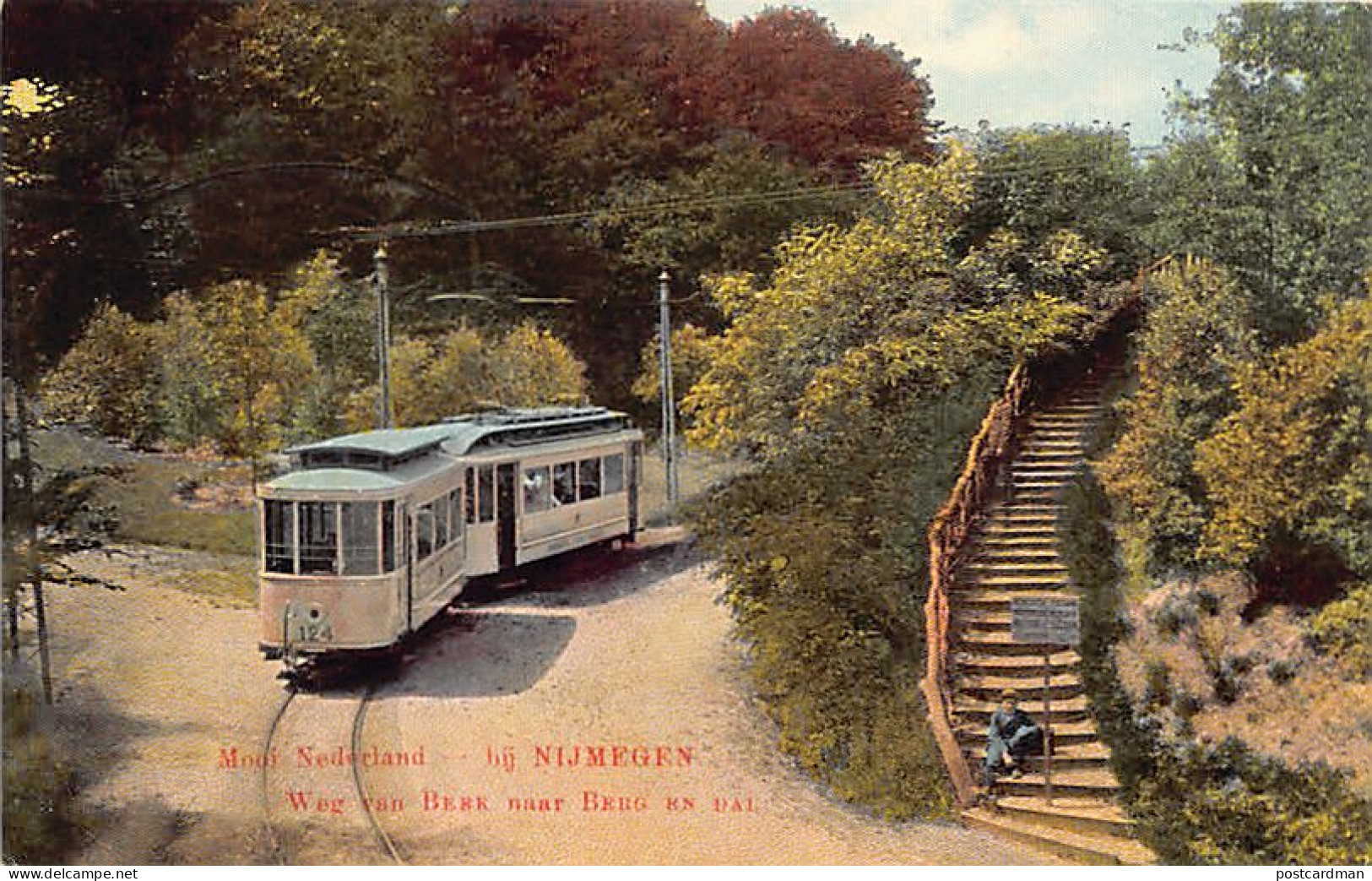 Mooi Nederland Bij Nijmegen - Tram - Weg Van Beek Naar Berg En Dal - Nijmegen