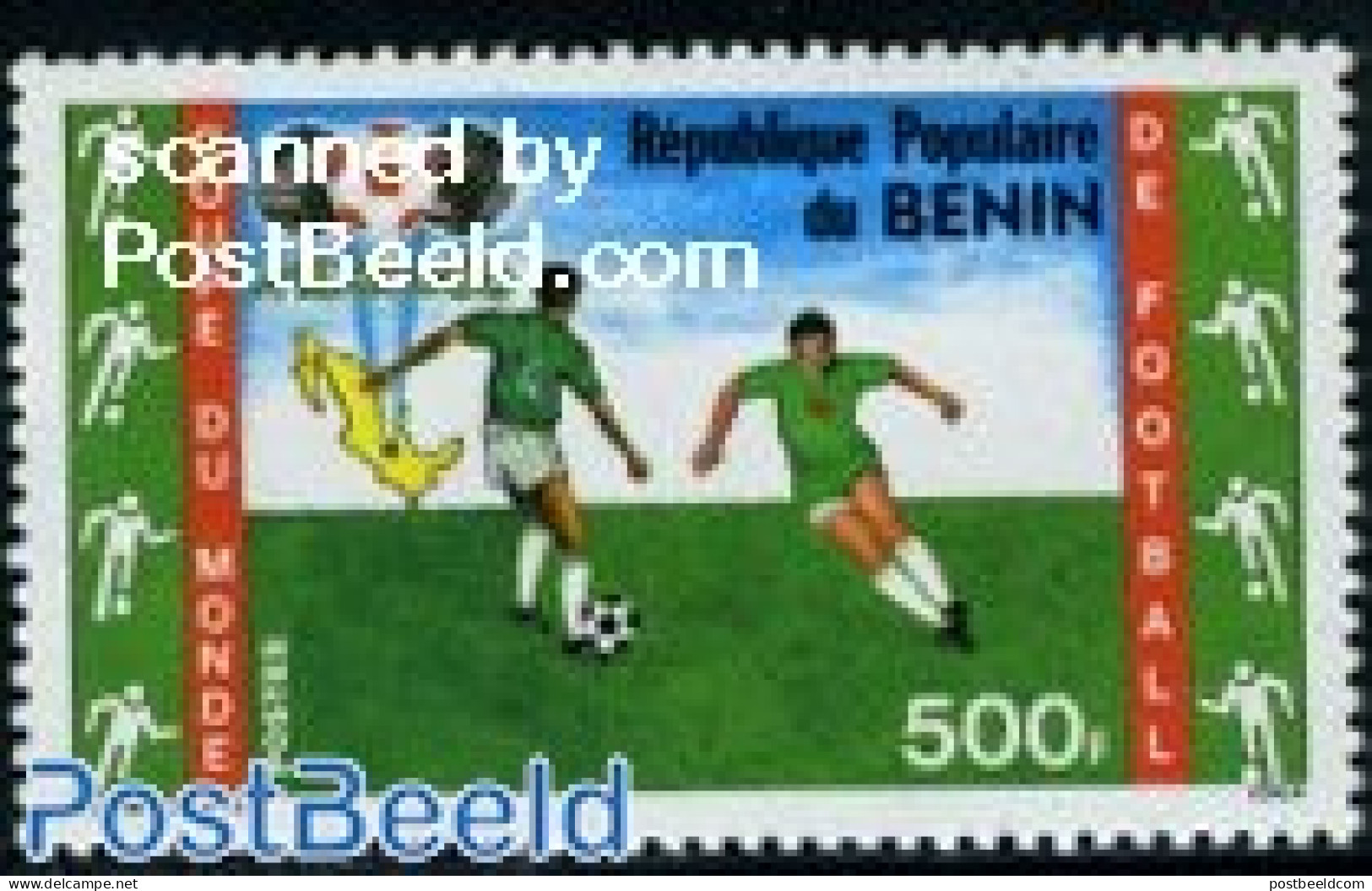 Benin 1986 Mexico 86 1v, Mint NH, Sport - Football - Neufs