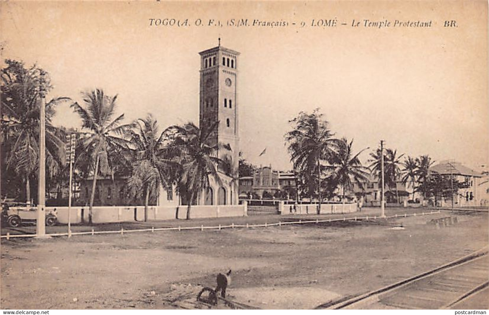 TOGO - LOMÉ - Le Temple Protestant - Ed. Bloc Frères 9 - Togo