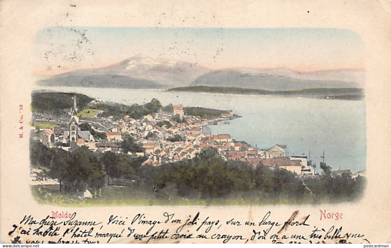 Norway - MOLDE - Panorama - Publ. M. & Co. 59 - Noruega