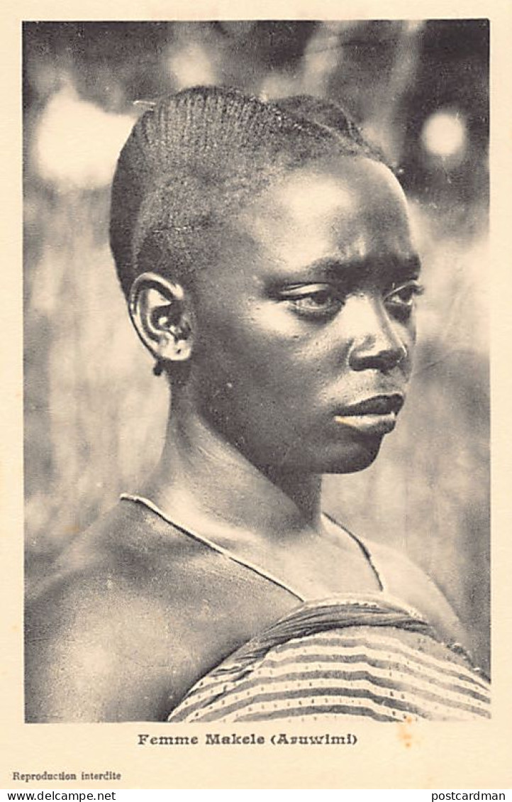 Congo Kinshasa - Femme Makele De L'Aruwimi - Ed. Inconnu - Other & Unclassified