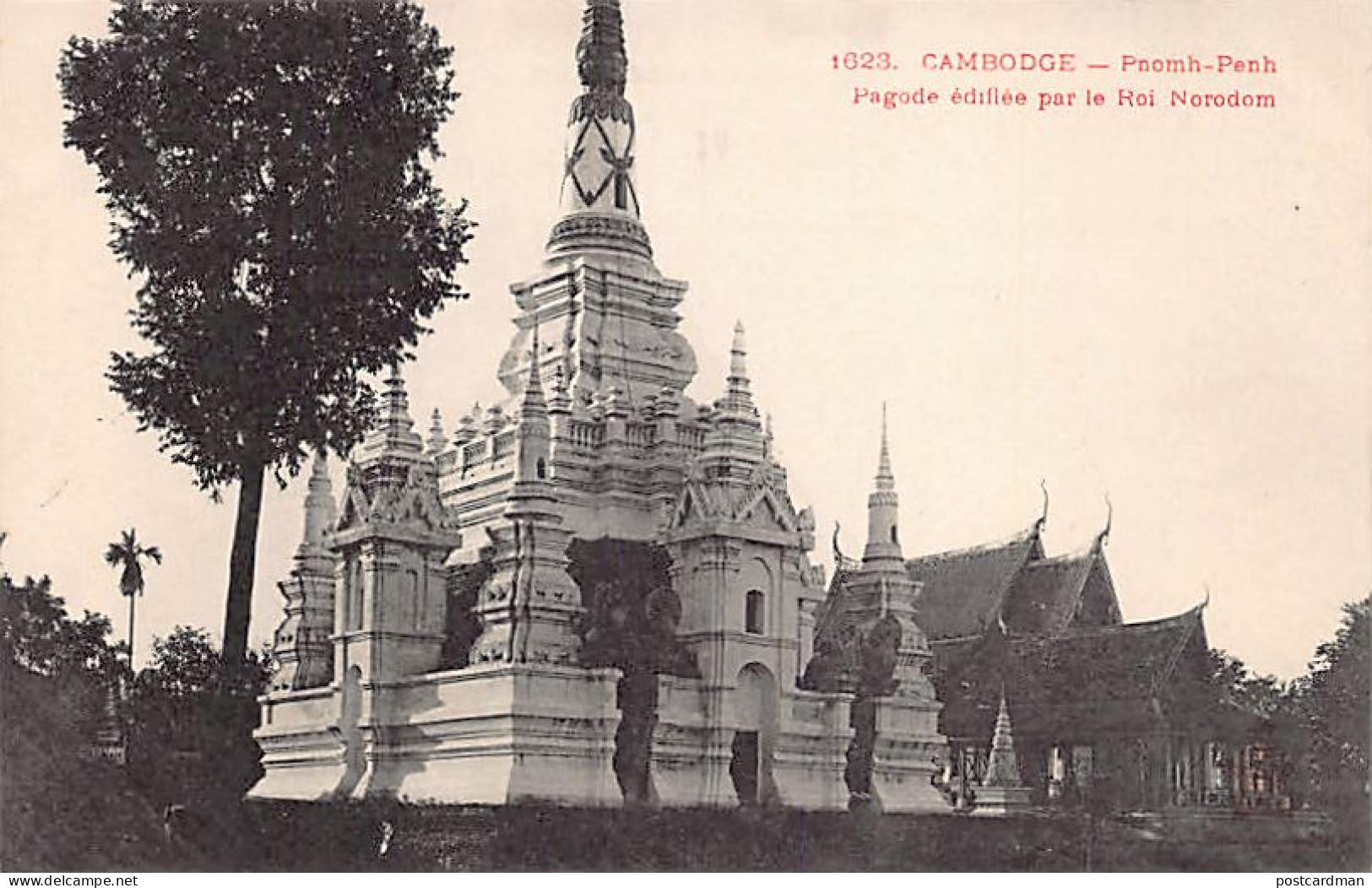 Cambodge - PHNOM PENH - Pagode édifiée Par Le Roi Norodom - Ed. P. Dieulefils 1623 - Cambodge