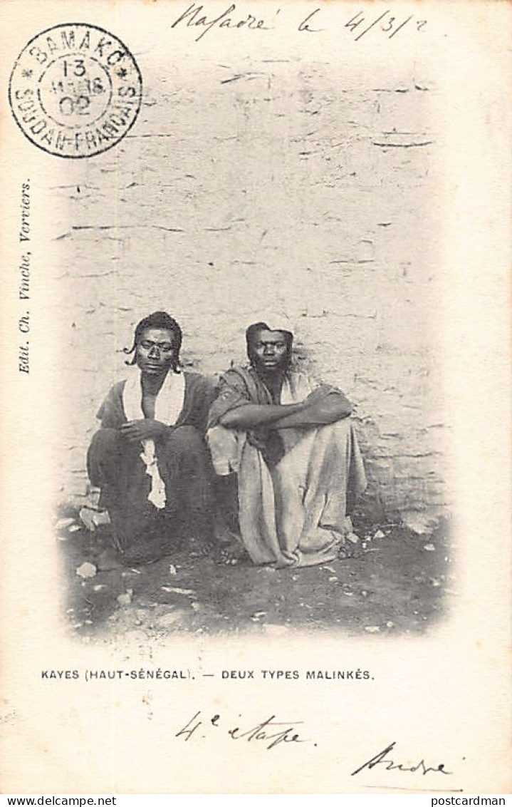 Mali - KAYES - Deux Types Malinkés - Ed. Ch. Vinche  - Mali