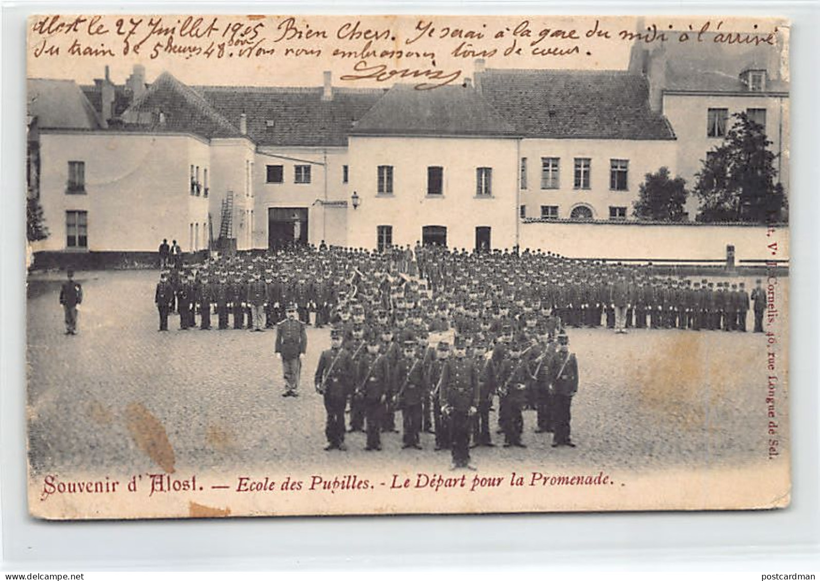 AALST (O. Vl.) École Des Pupilles - Départ Pour La Promenade - Aalst