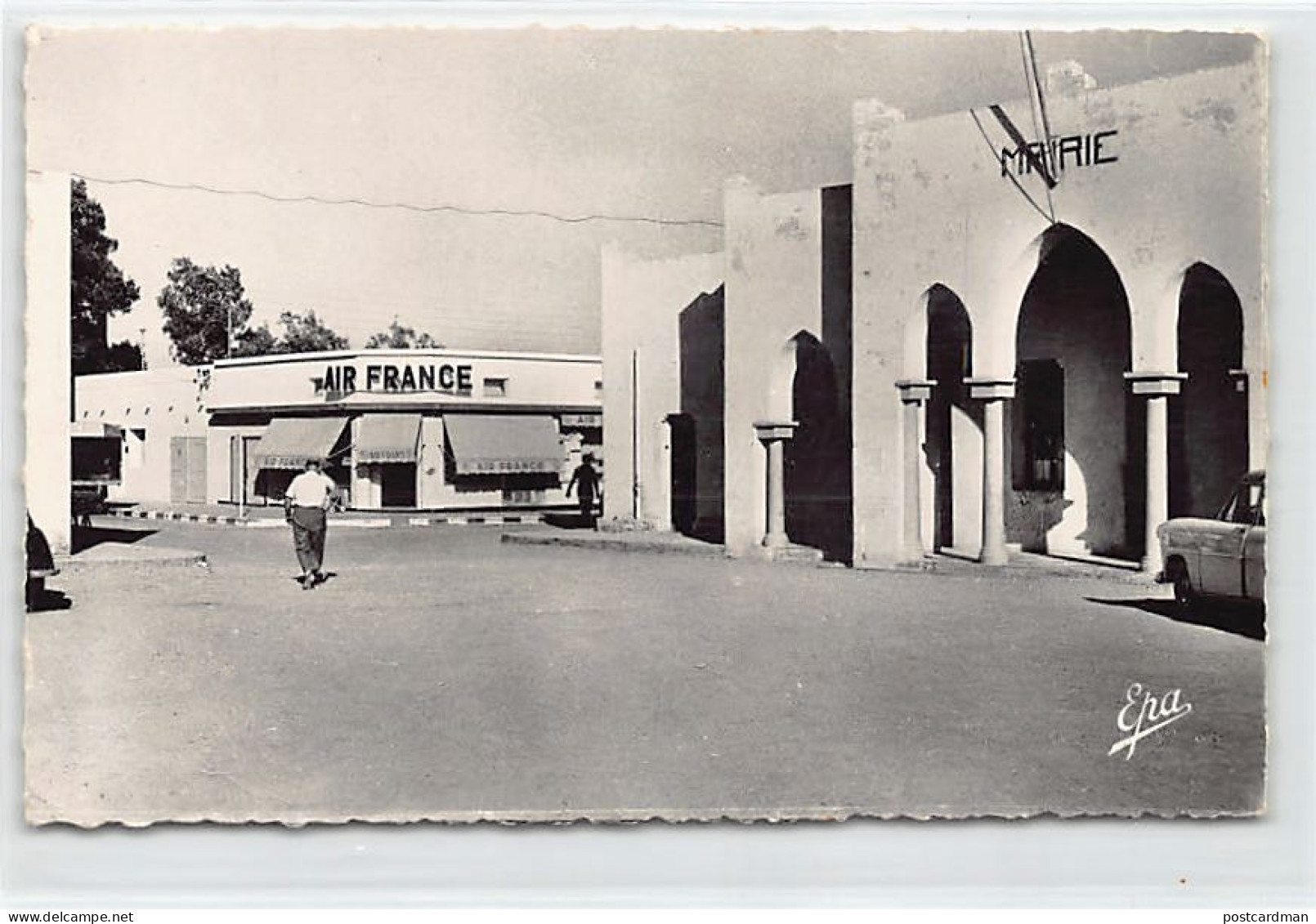 Algérie - COLOMB BÉCHAR - Agence Air France Et La Mairie - Ed. Photo-Africaines 219 - Bechar (Colomb Béchar)